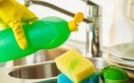 Звуки средства для мытья посуды